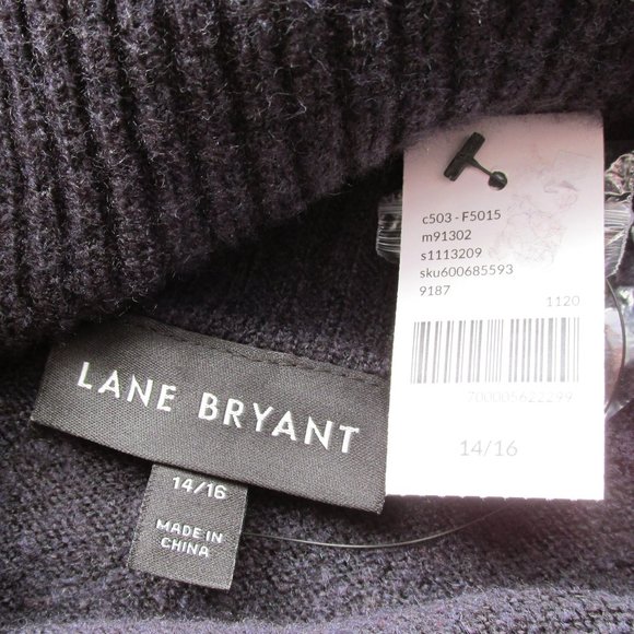 Lane Bryant Blue Sweater NWT - Picture 4 of 4